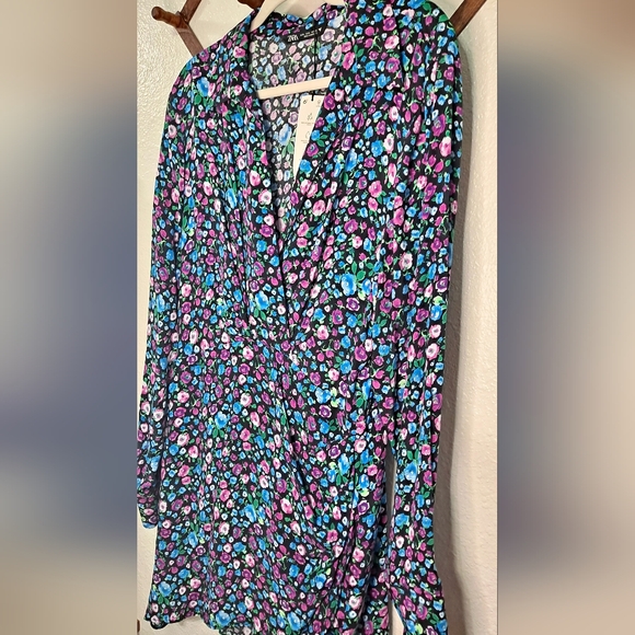 Zara~ Floral Dress - Picture 5 of 7